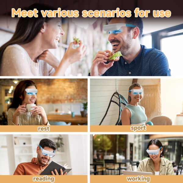 Therapy light glasses E480PRO - Image 5