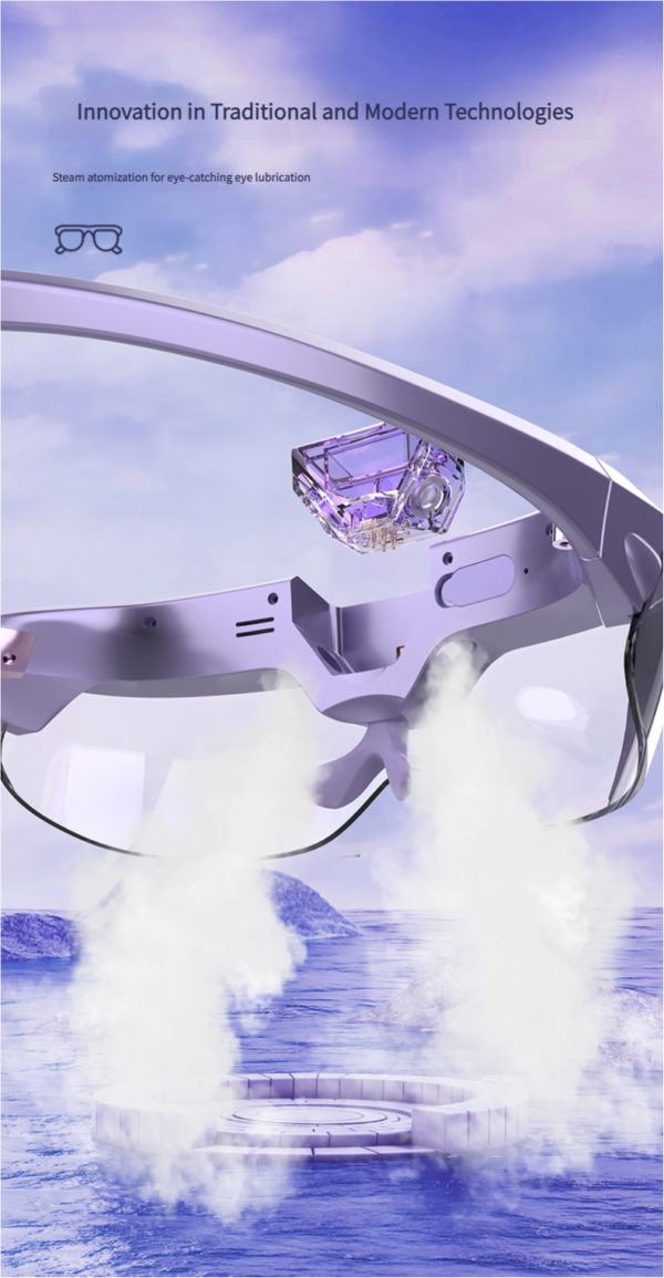 Steam Eye Glass With UV Sterilization Light - Image 4