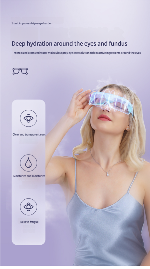 Steam Eye Glass With UV Sterilization Light - Image 5