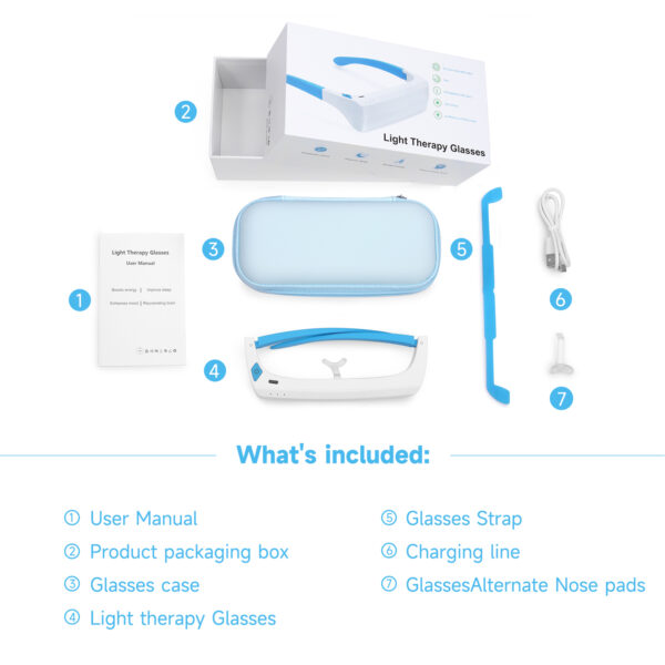 Therapy light glasses E480PRO - Image 2