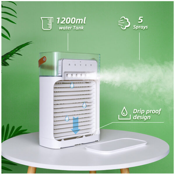 3 Speed Motor Mist Fan Freeze Water Air Cooler - Image 4