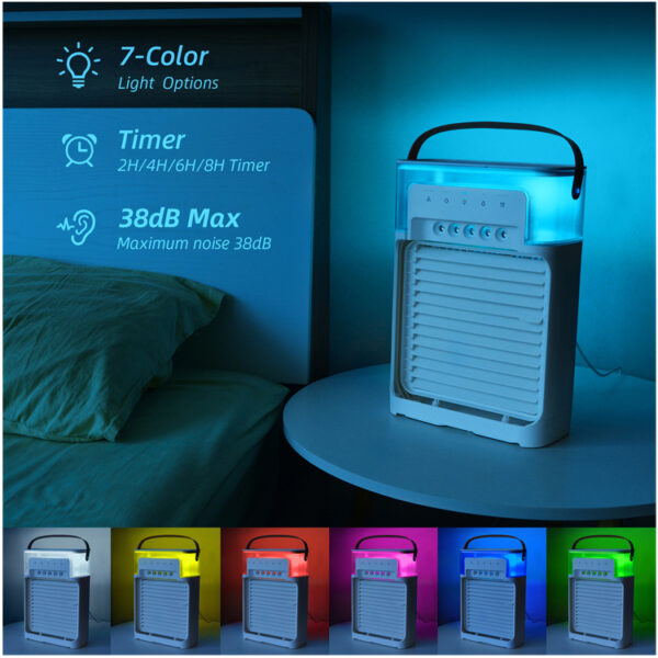 3 Speed Motor Mist Fan Freeze Water Air Cooler - Image 7